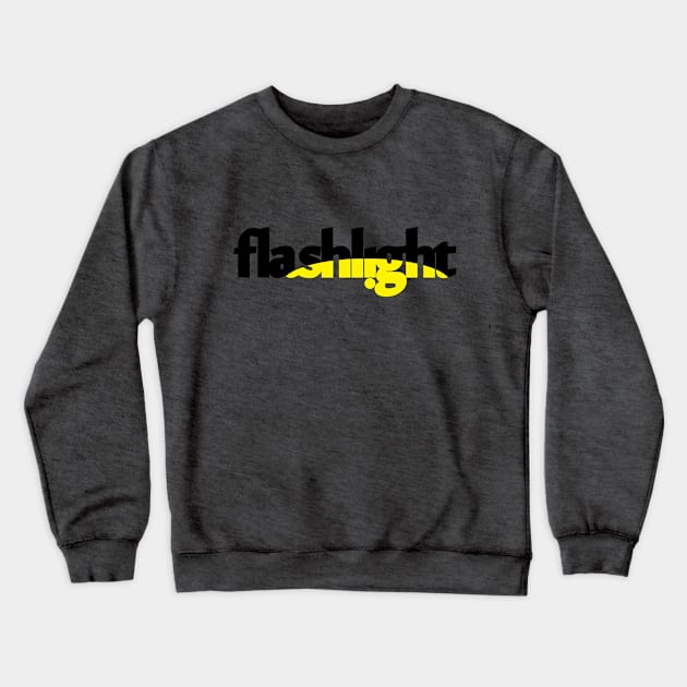 Flashlight Crewneck Sweatshirt by adheng